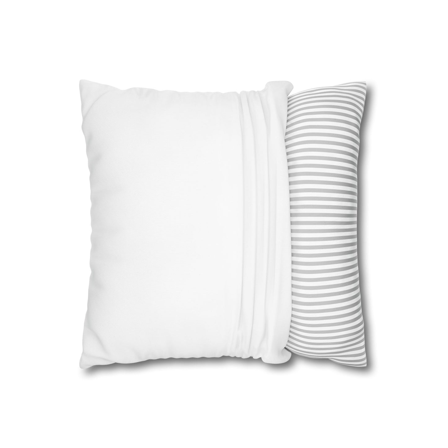 Faith Over Fear Decorative Pillow — Isaiah 41:10 Square Throw Pillowcase