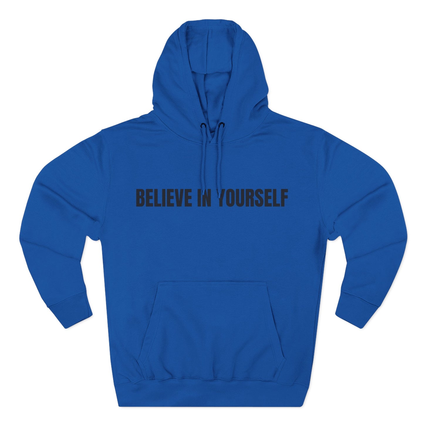 Believe In Yourself Hoodie — Minimal Motivational Pullover