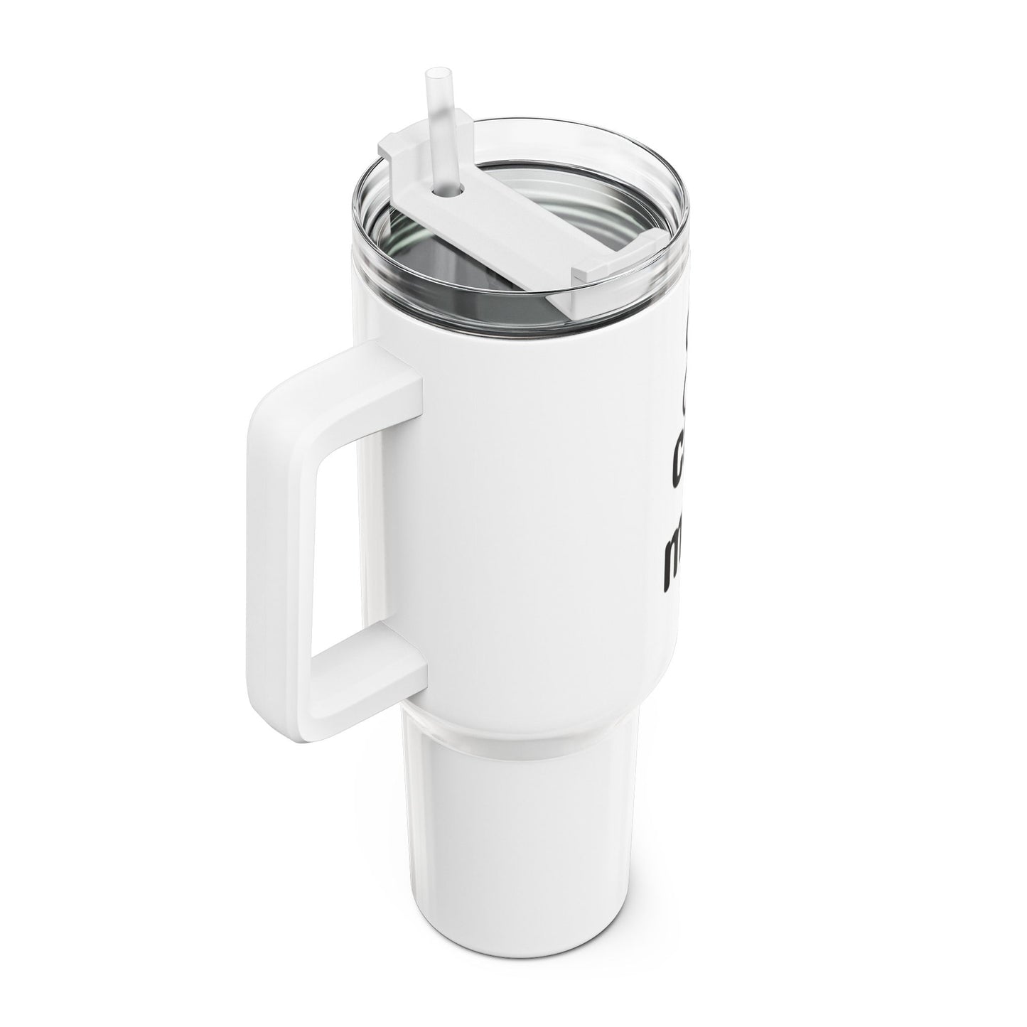 Faith Can Move Mountains 40oz Tumbler — Matthew 17:20 Inspirational Travel Mug
