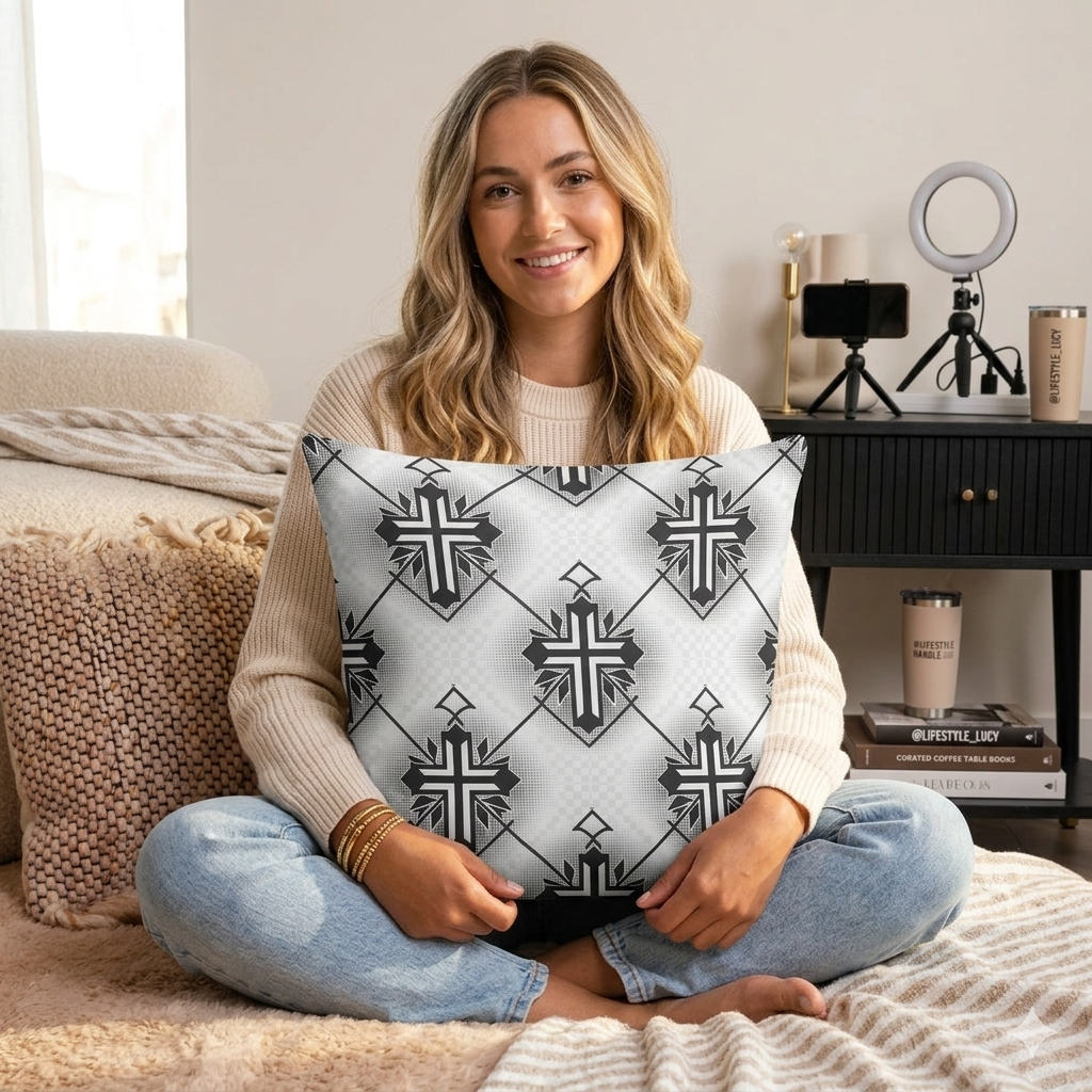All Over Print Basic Pillow
