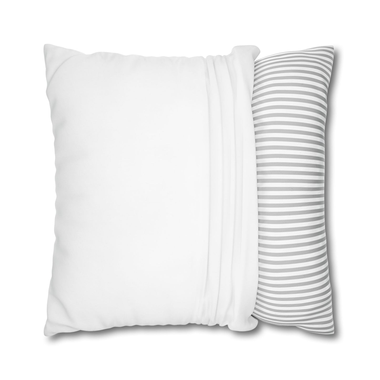 Faith Over Fear Decorative Pillow — Isaiah 41:10 Square Throw Pillowcase