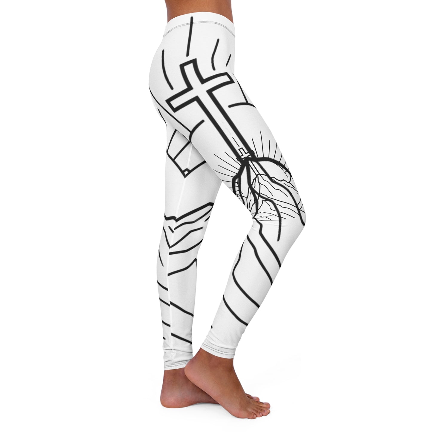 Yoga Leggings — Women's Casual Spandex Leggings (AOP)