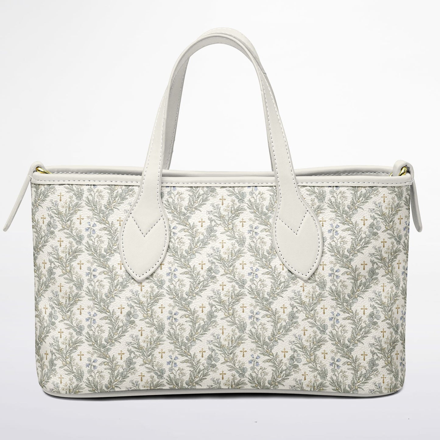 Leather Tote Bag - AOP