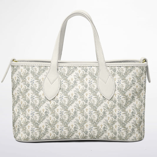 Leather Tote Bag - AOP