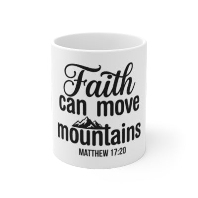 Christian Inspirational Ceramic Mug — 11oz