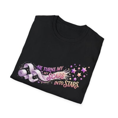 T-Shirt — "He Turns My Mess Into Stars"