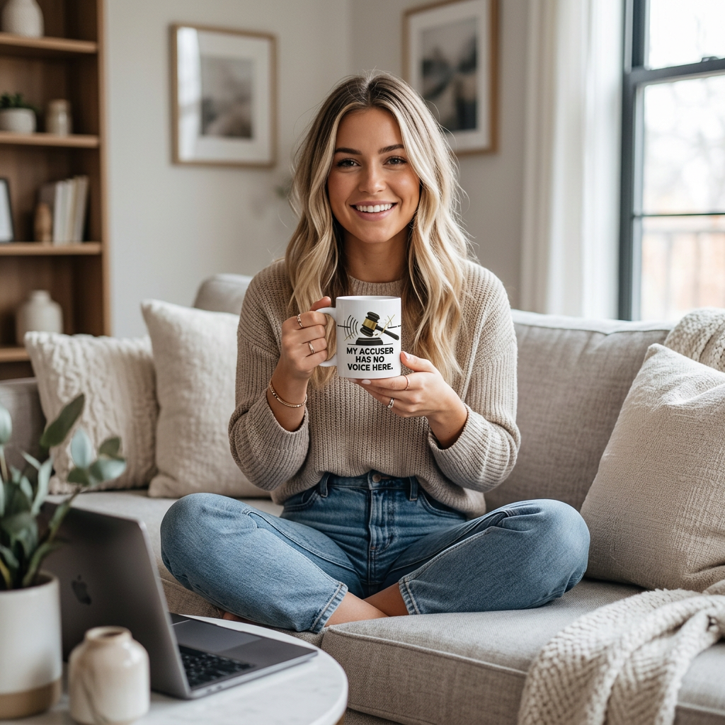 Ceramic Coffee Mug — Classic White 11oz