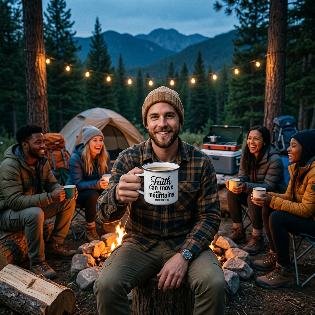 Enamel Camping Mug