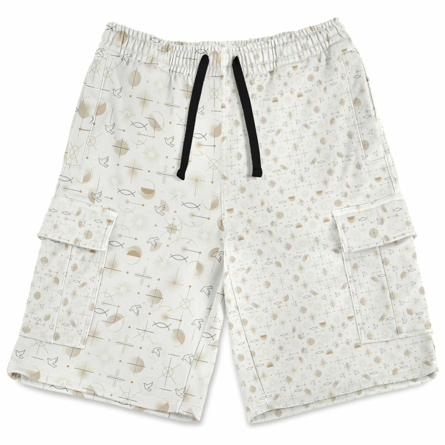 Heavyweight Cargo Shorts - AOP