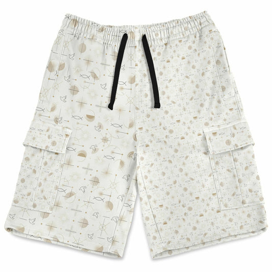 Heavyweight Cargo Shorts - AOP