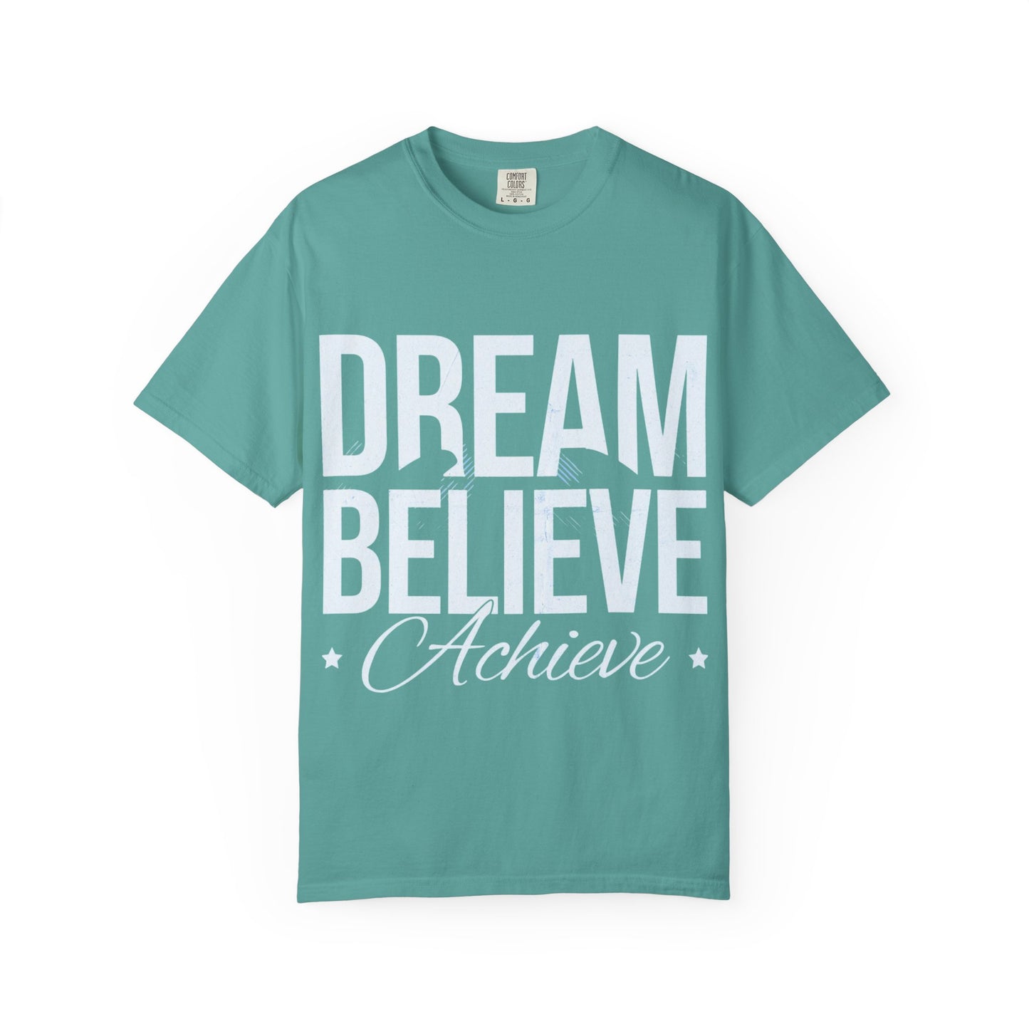 Dream Believe Inspire T-Shirt — Minimal Inspirational Graphic Tee