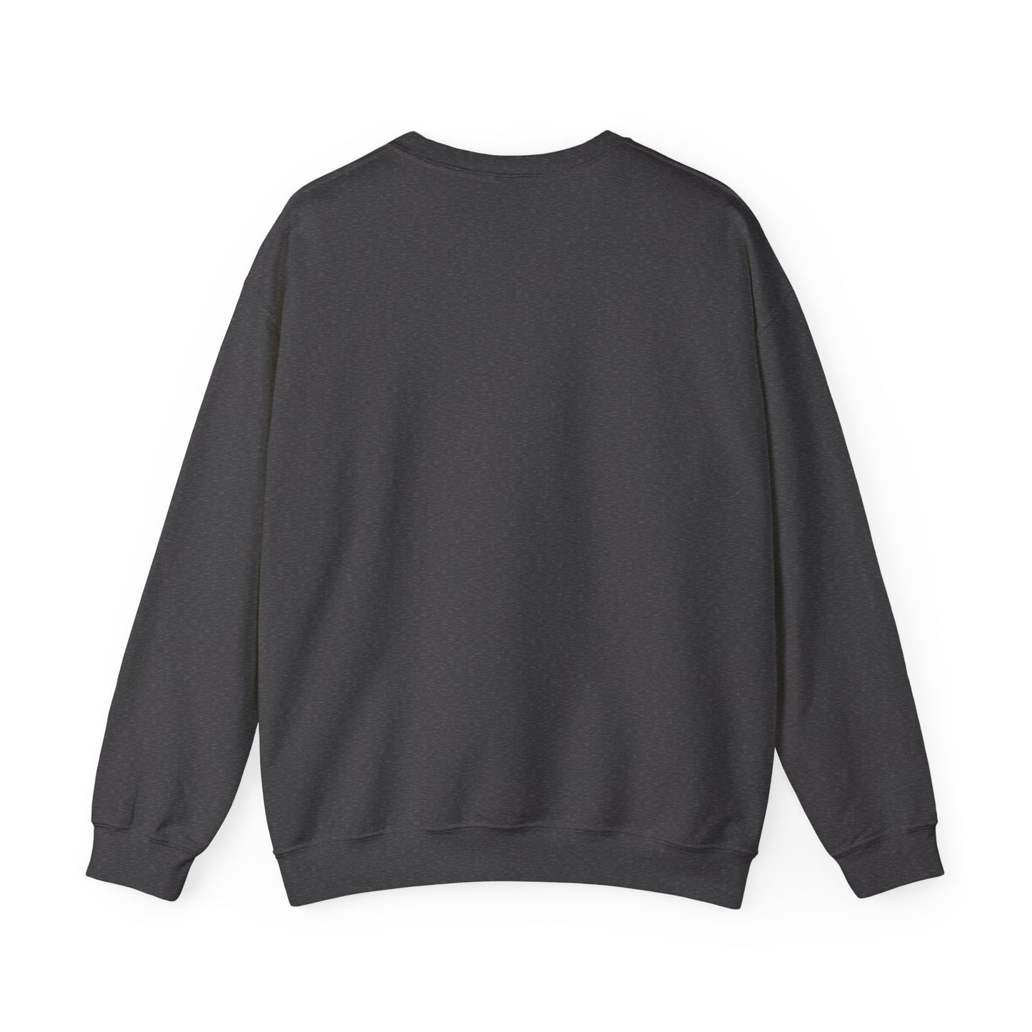 Crewneck Sweatshirt — "Be Strong and Courageous" Inspirational Christian Sweatshirt (Joshua 1:9)
