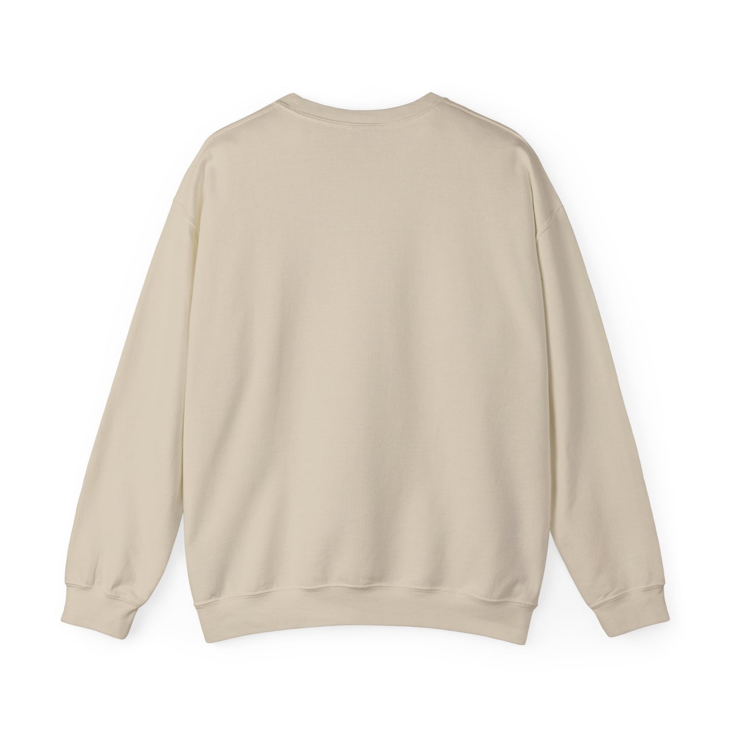 Crewneck Sweatshirt — "Be Strong and Courageous" Inspirational Christian Sweatshirt (Joshua 1:9)