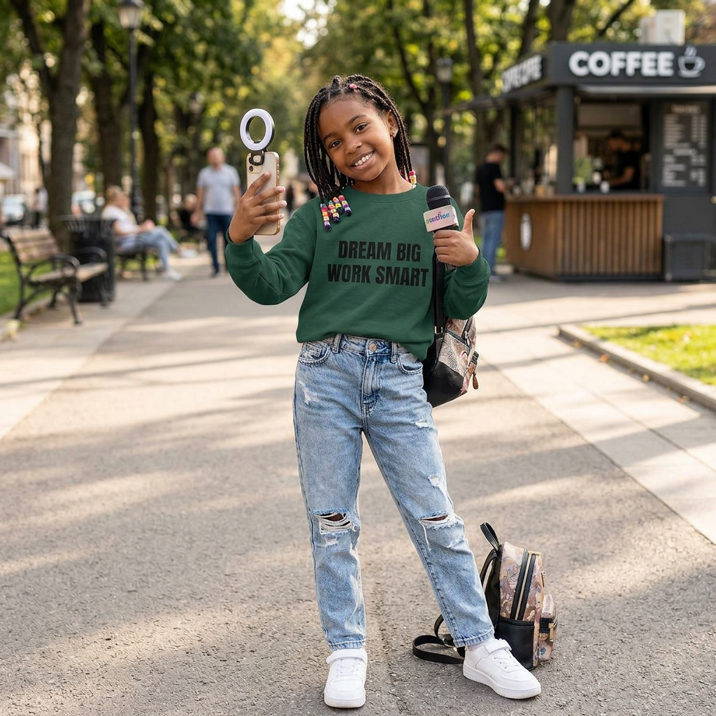 Kids Sweatshirt — Cute Cozy Kids Sweatshirt