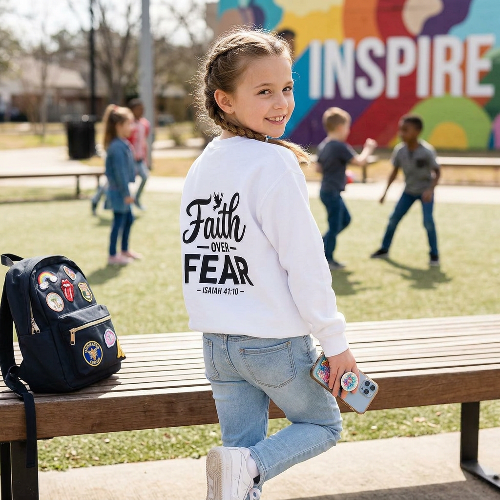 Kids Sweatshirt — Cute Cozy Kids Sweatshirt