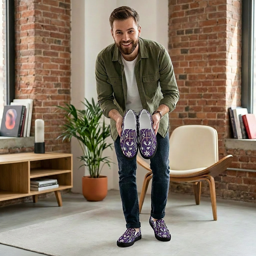 Men's Slip-On Canvas Shoes