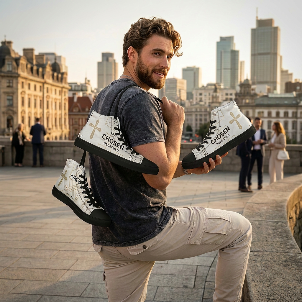 Men’s High Top Canvas Shoes