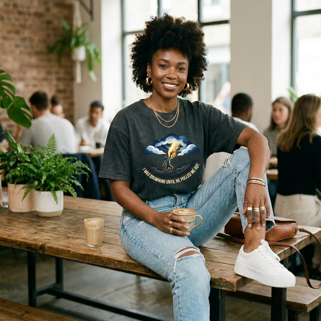 Garment-Dyed T-Shirt — Vintage Washed Comfort Tee