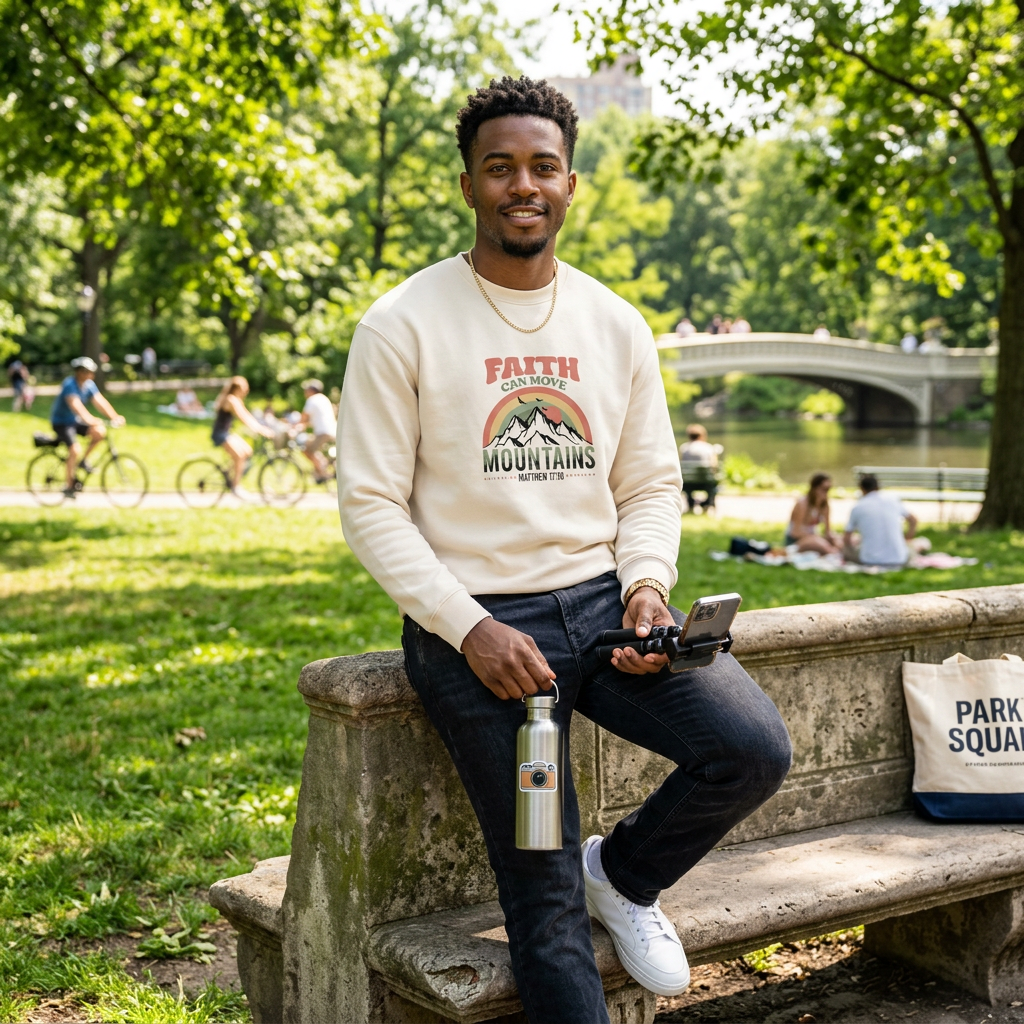 Unisex Relax Crew Neck Sweatshirt
